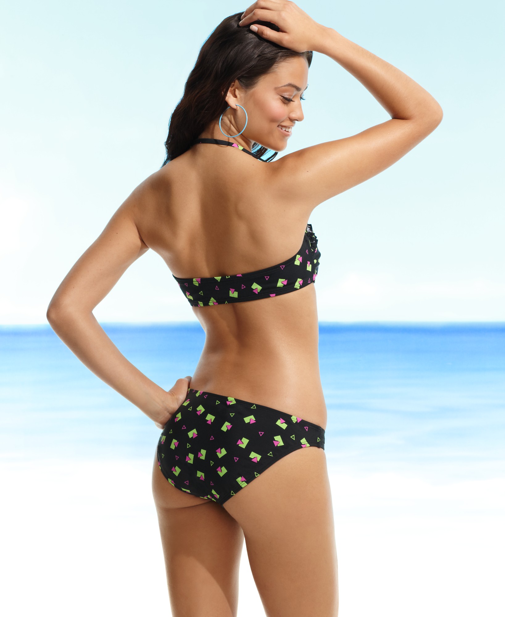 Shanina Shaik in a bikini - ass