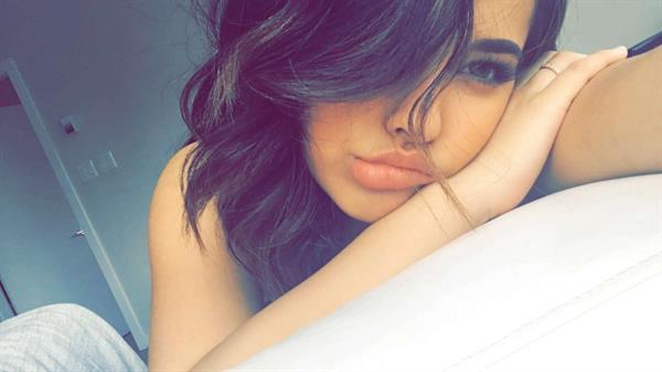 Becky G taking a selfie