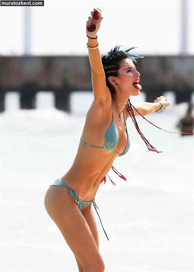 Bella Thorne in a bikini