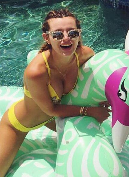 Bella Thorne in a bikini