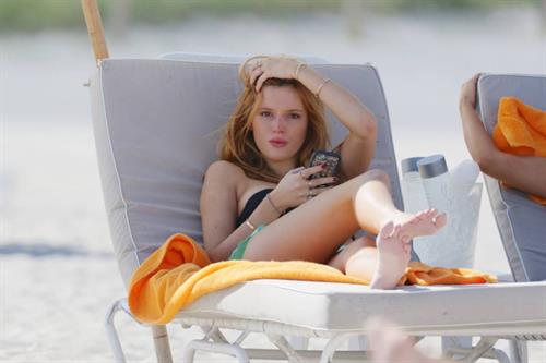 Bella Thorne in a bikini
