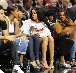 Rihanna at 2014 Summer Classic Charity Basketball Game, NYC August 21, 2014