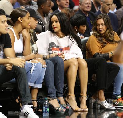 Rihanna at 2014 Summer Classic Charity Basketball Game, NYC August 21, 2014