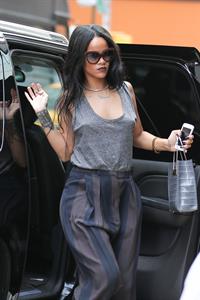 Rihanna arriving at Philippe Chow Restaurant in New York City August 18, 2014