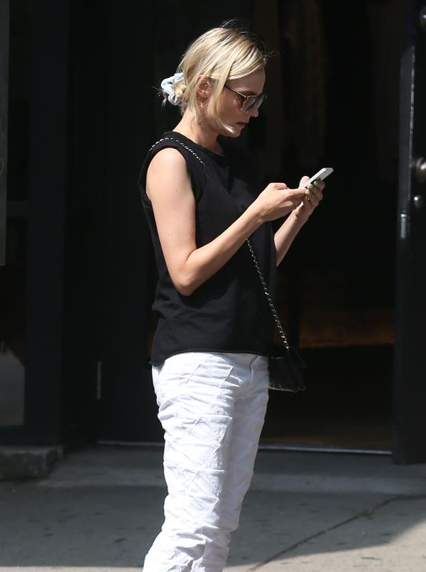 Diane Kruger out and about in New York City August 20, 2014