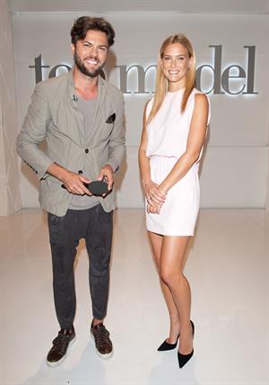 Bar Refaeli during press junket Top Model in Poland August 19, 2014