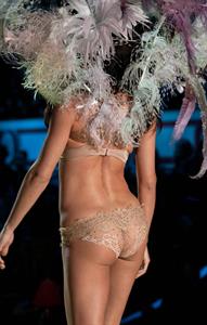 Adriana Lima on the runway at Victoria's Secret Fashion Show 2010