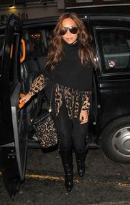 Myleene Klass Leaving The Ivy in London - November 6, 2012