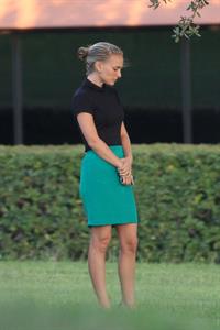 Natalie Portman ...filming on set in Austin Sept 30, 2012 