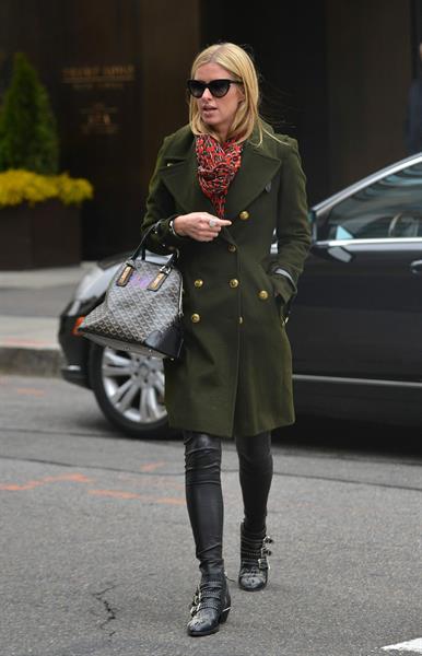 Nicky Hilton leaving a hotel in New York March 21, 2013