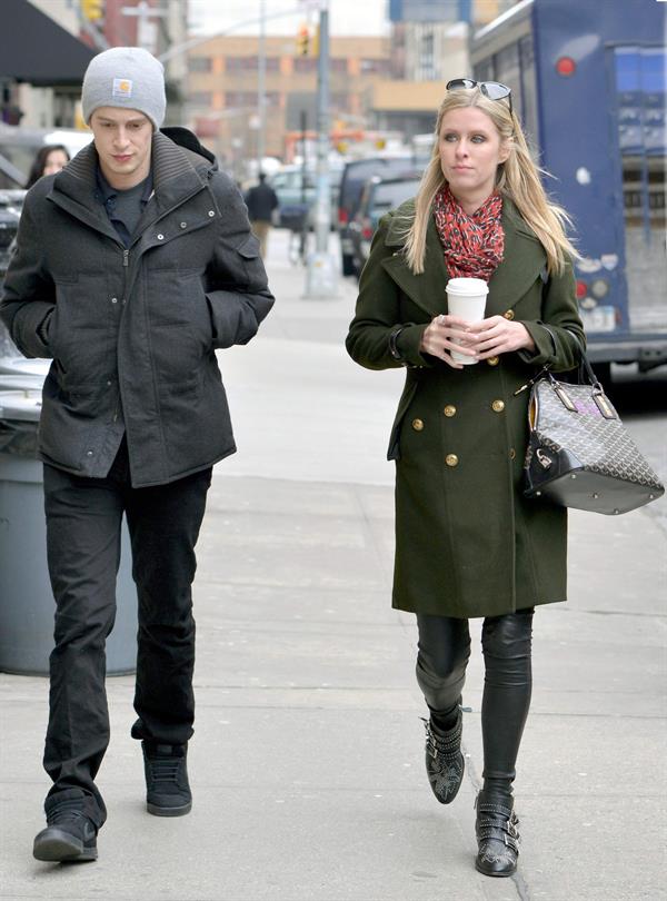 Nicky Hilton leaving a hotel in New York March 21, 2013