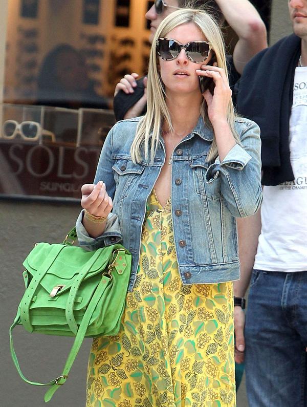 Nicky Hilton strolling in Soho May 2, 2013  