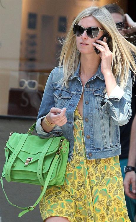 Nicky Hilton strolling in Soho May 2, 2013  