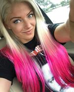 Alexa Bliss taking a selfie