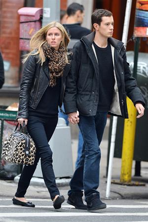 Nicky Hilton Walks with boyfriend James Rothschild in New York (November 12, 2012) 