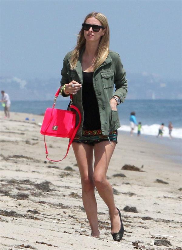 Nicky Hilton on the beach in Malibu June 9, 2012
