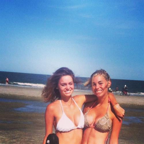 Elizabeth Turner in a bikini