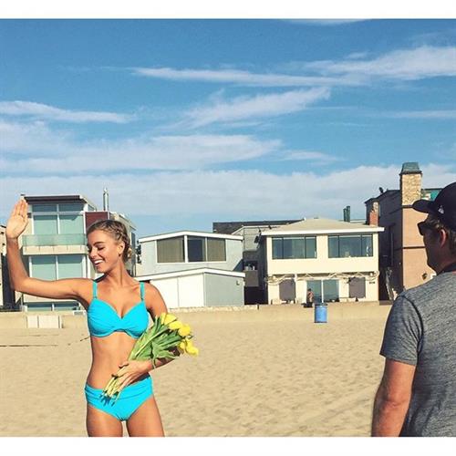 Elizabeth Turner in a bikini