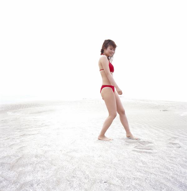 Natsumi Abe in a bikini