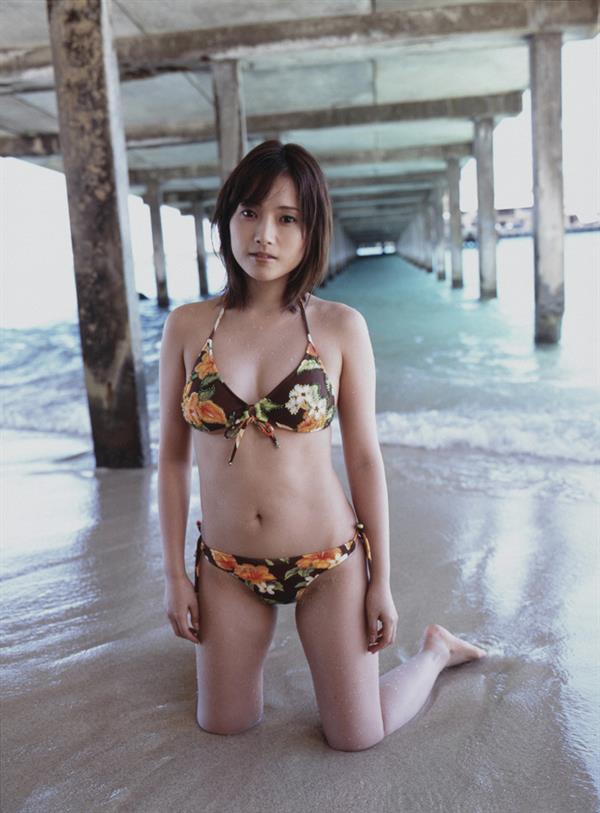 Natsumi Abe in a bikini