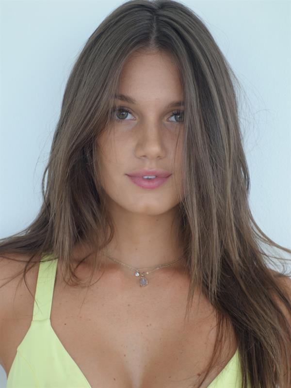 Hailey McLaine Outland in a bikini