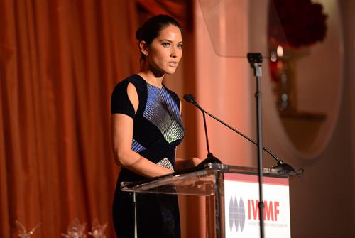 Olivia Munn 2012 Courage in Journalism Awards in Beverly Hills 10/29/12