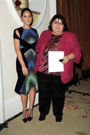 Olivia Munn 2012 Courage in Journalism Awards in Beverly Hills 10/29/12