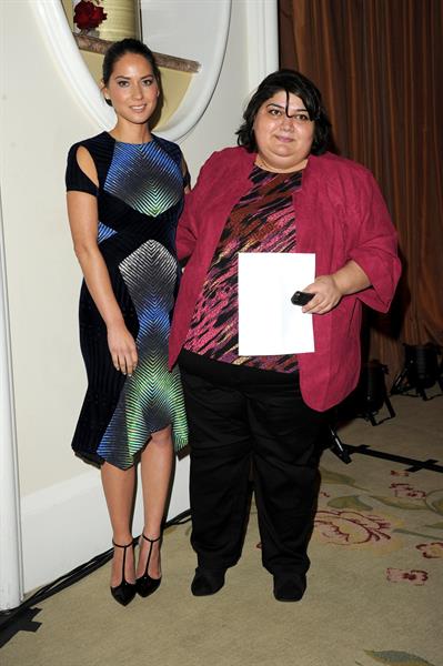 Olivia Munn 2012 Courage in Journalism Awards in Beverly Hills 10/29/12