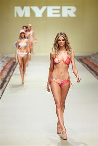 Jennifer Hawkins in a bikini