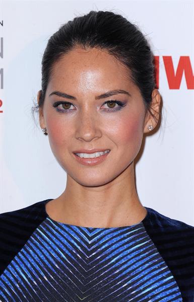 Olivia Munn 2012 Courage in Journalism Awards in Beverly Hills 10/29/12