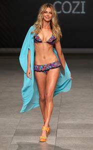 Jennifer Hawkins in a bikini