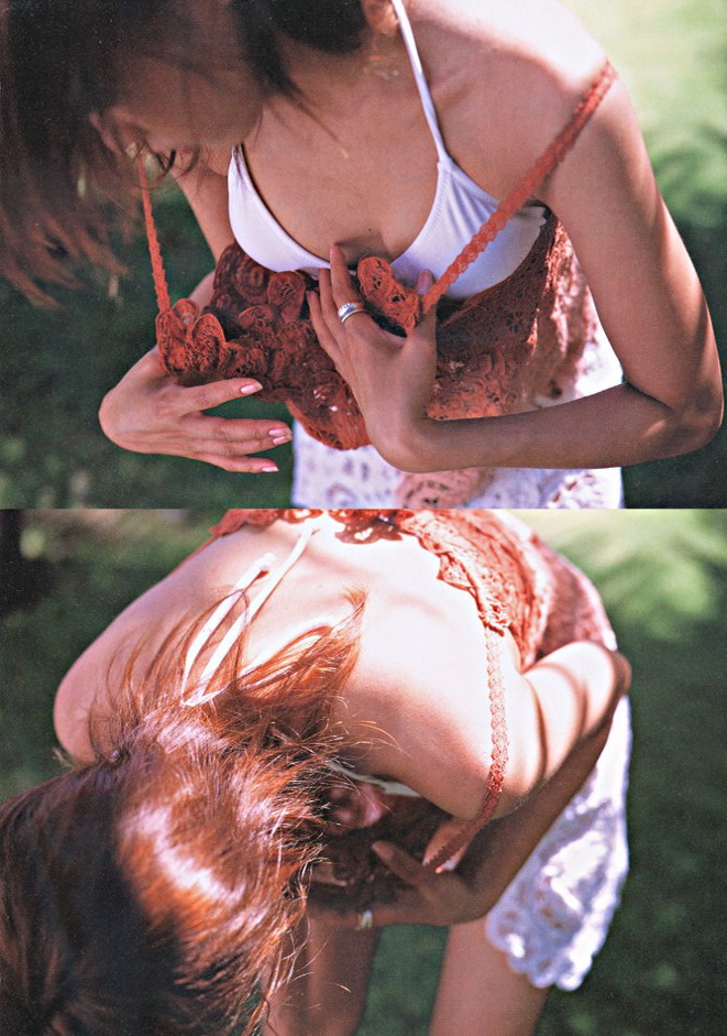 Yu Abiru in a bikini