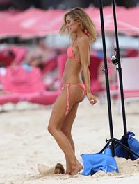 Kimberley Garner in a bikini