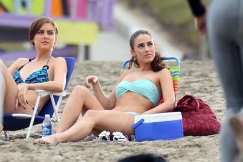 Jessica Lowndes in a bikini