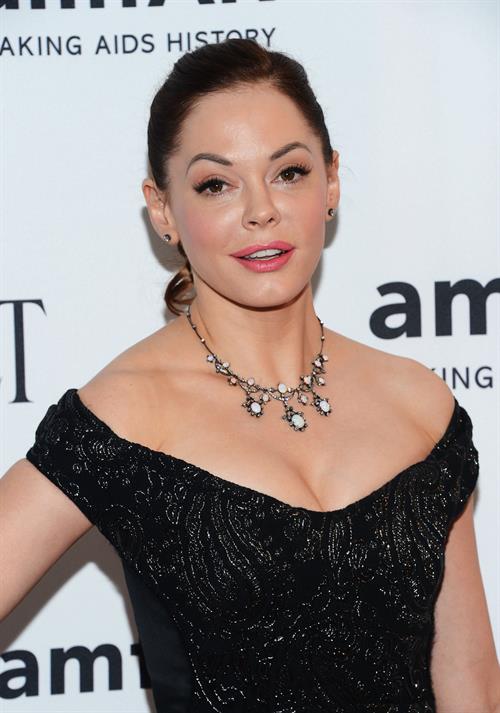 Rose McGowan - 3rd Annual amfAR Inspiration Gala, NYC - Jun 7, 2012