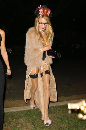 Rosie Huntington-Whiteley - At A Halloween Party In Beverly Hills October 26, 2012