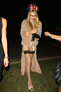 Rosie Huntington-Whiteley - At A Halloween Party In Beverly Hills October 26, 2012
