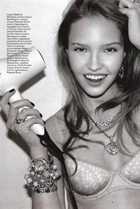 Sasha Luss in lingerie