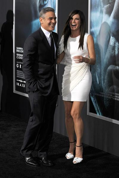 Sandra Bullock  Gravity  New York Premiere on Oct. 1, 2013 