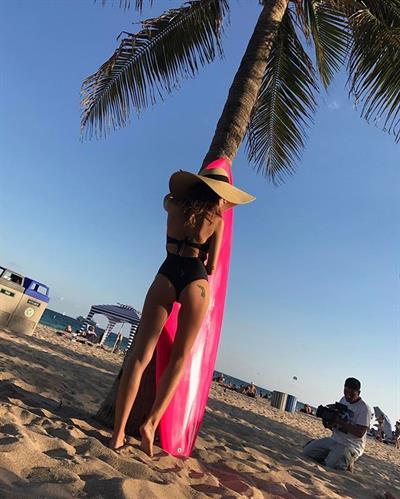 Natalia Siwiec in a bikini - ass