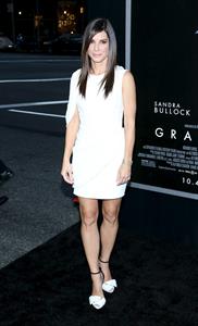 Sandra Bullock  Gravity  New York Premiere on Oct. 1, 2013 