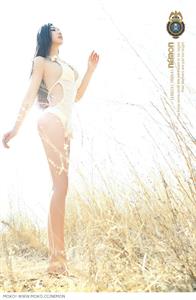 Jin Mei Xin in a bikini in lingerie
