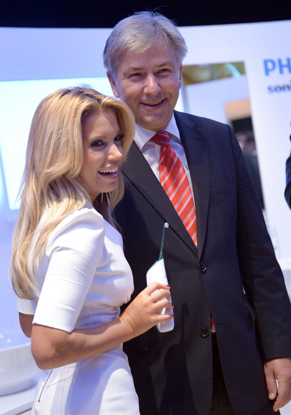 Sylvie Van der Vaart - On the IFA in Berlin 31.08.12