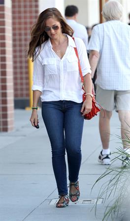 Minka Kelly out and about in Beverly Hills on June 6, 2012