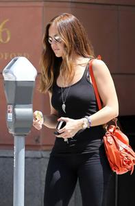 Minka Kelly out and about in Beverly Hills 8/5/2012 