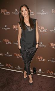 Minka Kelly RLife Live launch at R Lounge October 29, 2010 