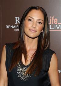 Minka Kelly RLife Live launch at R Lounge October 29, 2010 