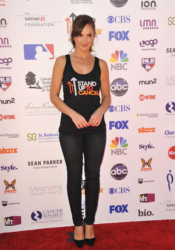 Minka Kelly Stand Up To Cancer benefit in Los Angeles - September 7, 2012 