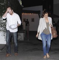 Minka Kelly dinner at Casa Vega in Studio City 10/14/12 