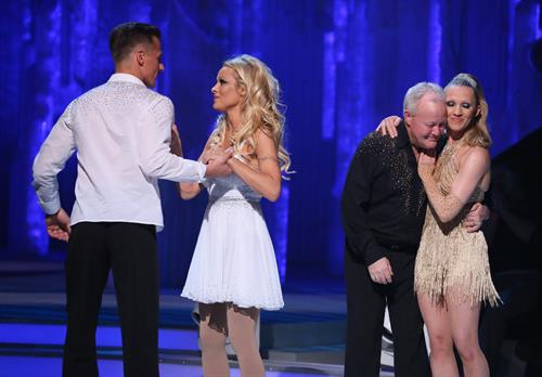 Pamela Anderson Appears in the TV Show Dancing on Ice, UK 06/01/13 